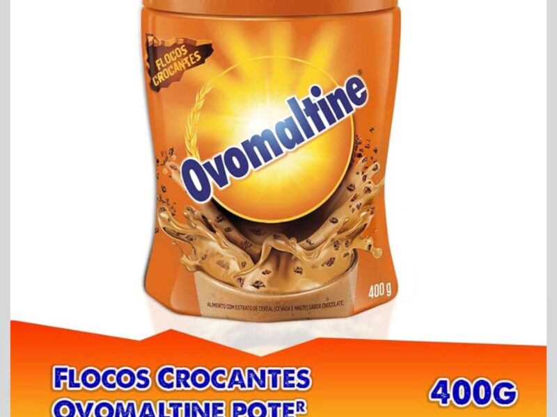 Ovomaltine Achocolatado Flocos Crocantes Pote 400g