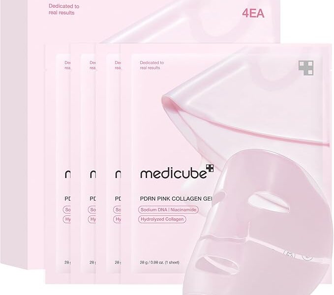 PDRN PINK COLLAGEN GEL MASK (4EA)
