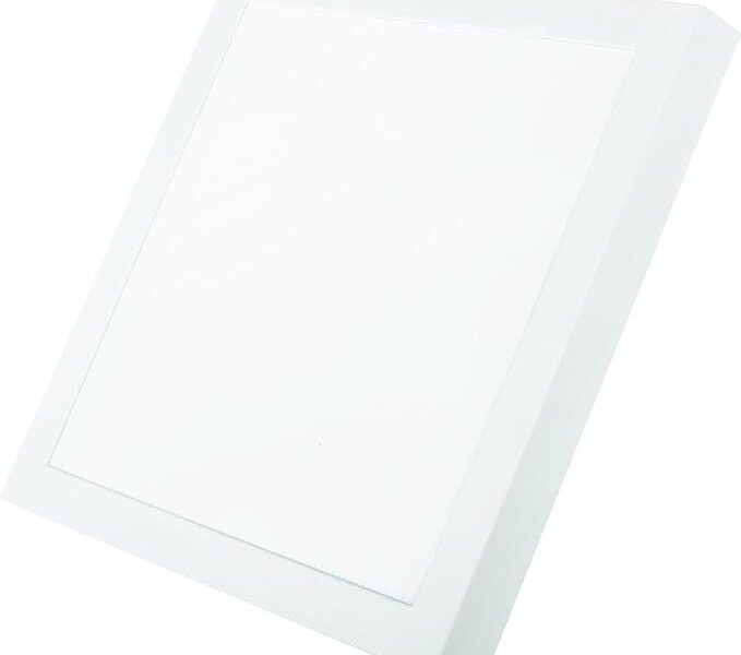 Painel led Plafon Pop Sobrepor 24w 6500k Branco Frio 30 110v/220v Bivolt Quadrado Branco Cod:903041371 Avant