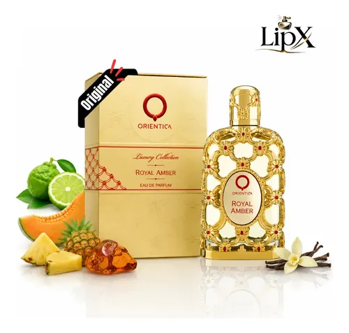 Perfume Luxo Arabe Royal Amber – Feminino – 80ml lipx