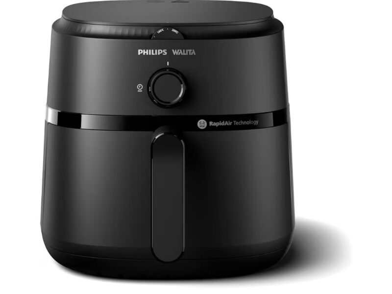 Philips Walita Fritadeira Airfryer Série 1000 XL 6,2L, Preta, 110V