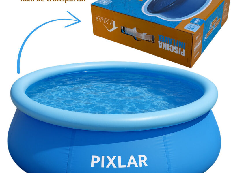 Piscina Borda Inflável Capacidade 1000 Litros Pixlar