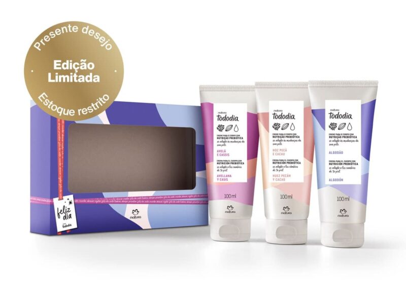Presente Natura Tododia Trio Corporal Best Seller na Ofertanamao por R$ 30,00