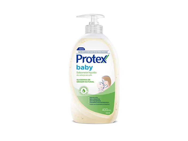 Protex Baby Glicerina Natural Sabonete Líquido Infantil, 400ml