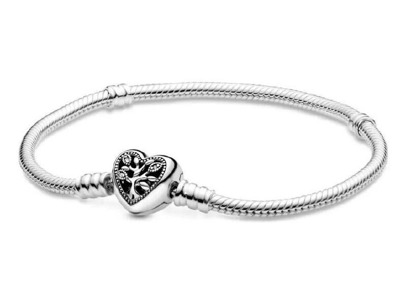 Pulseira Pandora Moments de Prata Esterlina para Adultos 18 cm