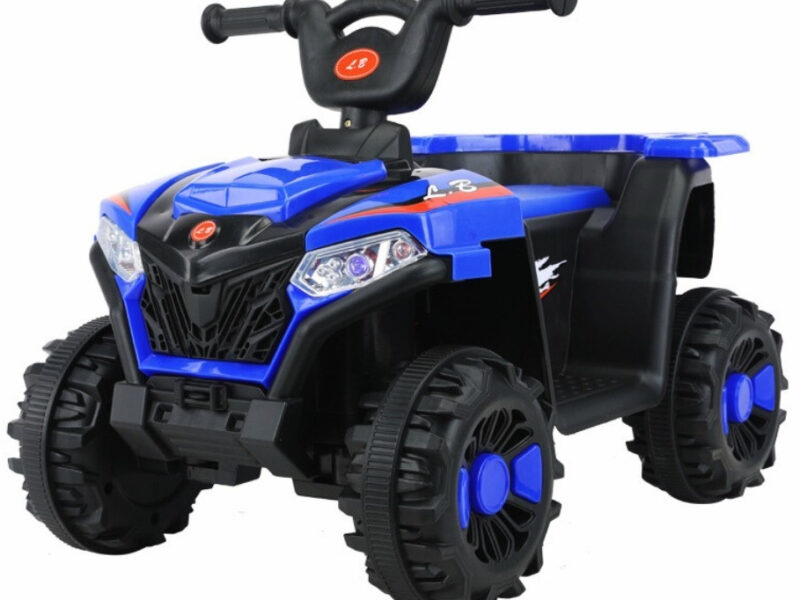 Quadriciclo Carrinho Elétrico Infantil 6v Andador Zippy Toys com Farol e Marcha Frente e Ré