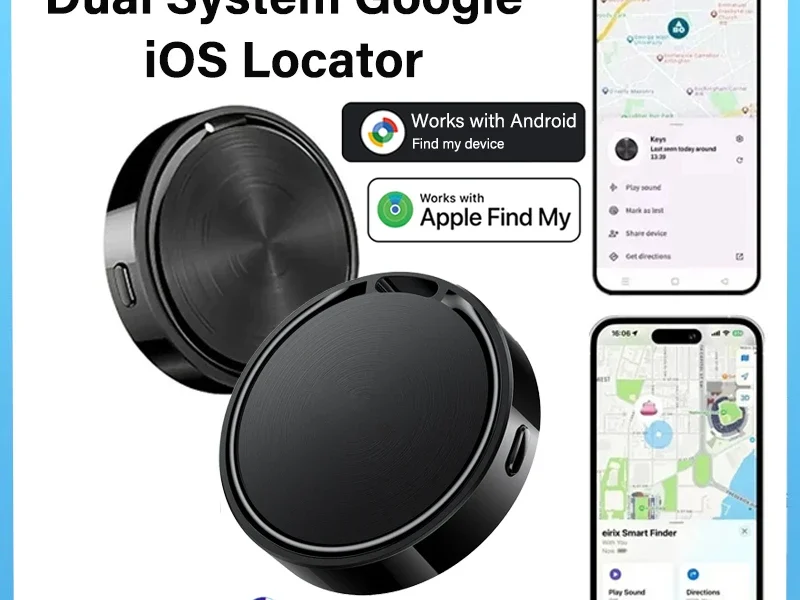 Rastreador Inteligente: Compatível com iOS e Android, projetado para ajudar a prevenir a perda de chaves, carteiras e outros itens. na S por R$ 28,19
