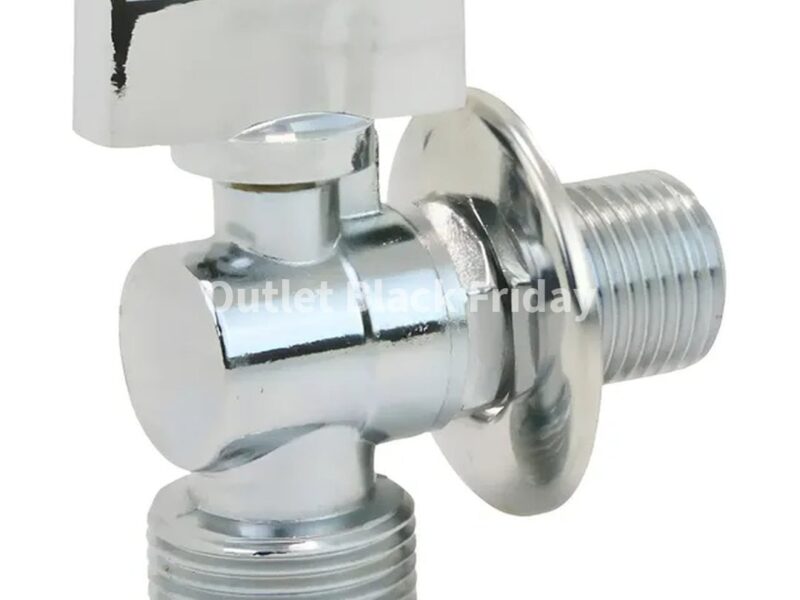 Registro Torneira Valvula Esfera Multiuso Metal Cor Cromado