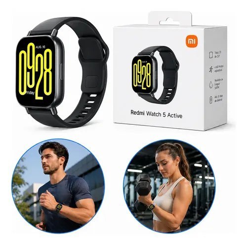 Relógio Smartwatch Redmiwatch 5 Active Prata Xiaomi Original