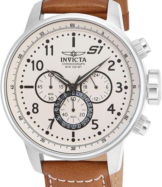 Relógio masculino Invicta S1 Rally de quartzo de aço inoxidável – 48 mm