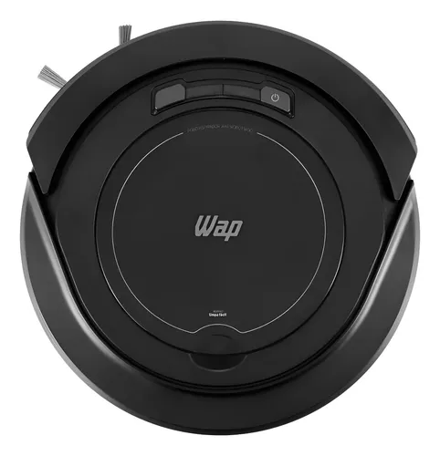 Robô Aspirador De Pó Wap Robot W90 30w 250ml Bivolt Preto