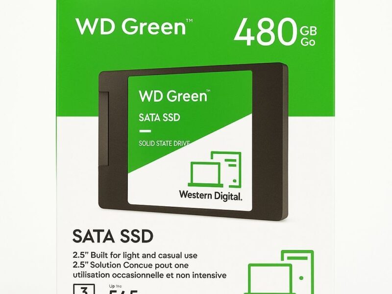 SSD WD Green 480GB INTERNO WESTERN DIGITAL SATA3 WD GREEN WDS480G3G0A 480GB VERDE