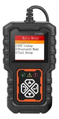Scanner Automotivo Obd2 Leitor De Códigos Cy3001