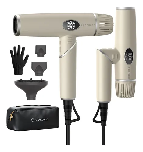 Secador De Cabelo Gokoco Gd045 1500w Portátil Dobrável