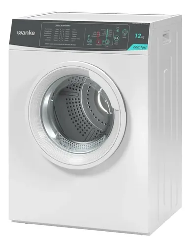 Secadora De Roupa De Piso Wanke 12kg Comfort Branca