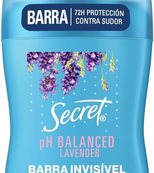 Secret Desodorante Antitranspirante em Barra Lavanda 45 g