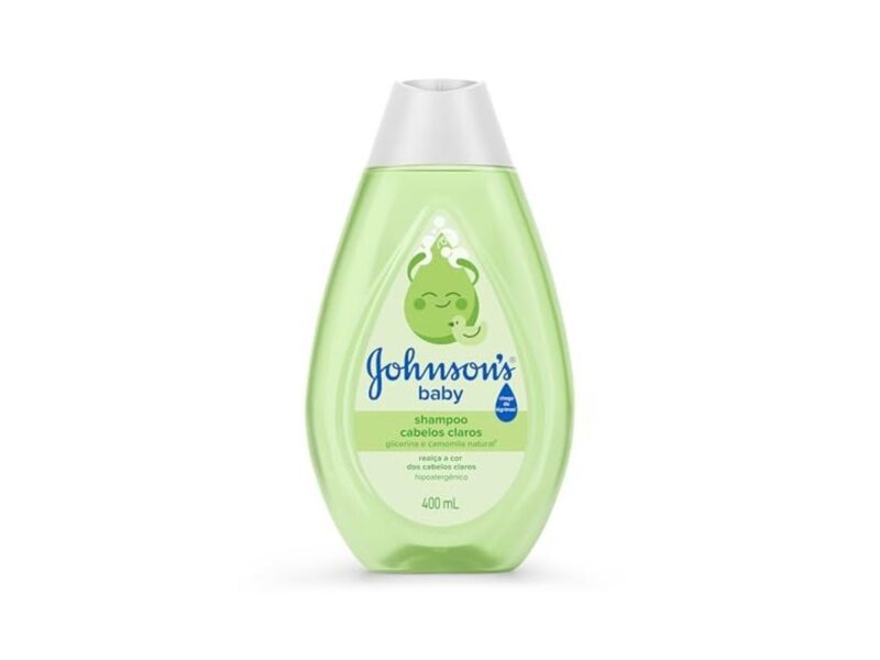 Shampoo Para Bebê Johnson’s Baby Para Cabelos Claros, 400ml