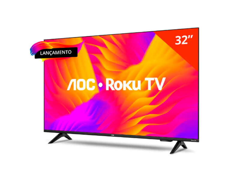 Smart Tv Aoc Dled 32 Wi-fi Roku Tv Quad Core 32s5155/78g