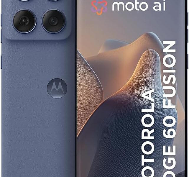 Smartphone Motorola Edge 60 Fusion 5G – 16GB (8GB RAM+8GB Ram Boost) 50MP Sony AI Camera IP68 NFC – Cinza