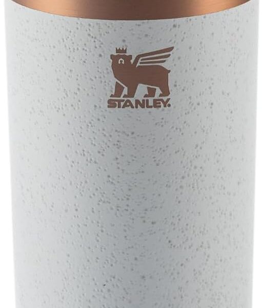 Stanley – Copo prismático isolado para cocktails, antiderrapante, para bebidas quentes ou frias, 381 ml, Ash Bronze
