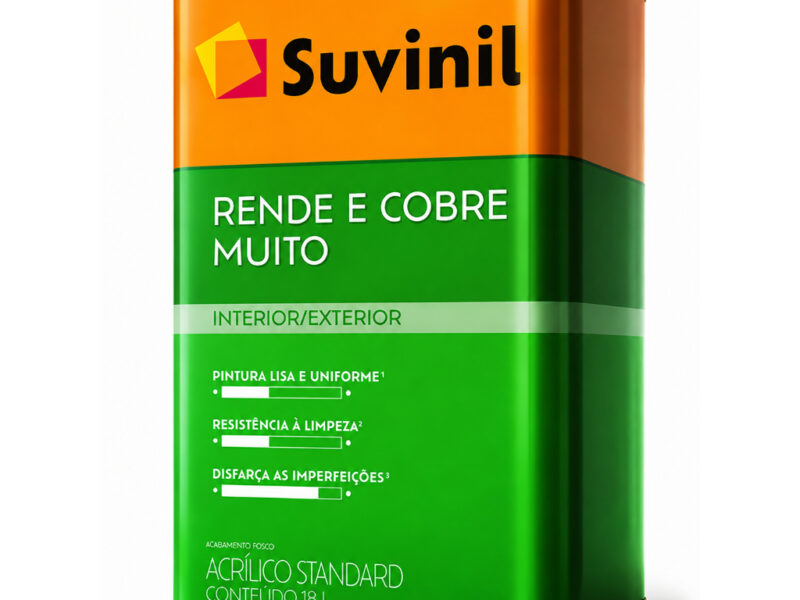 Tinta Rende & Cobre Muito Cores Básicas18L Suvinil