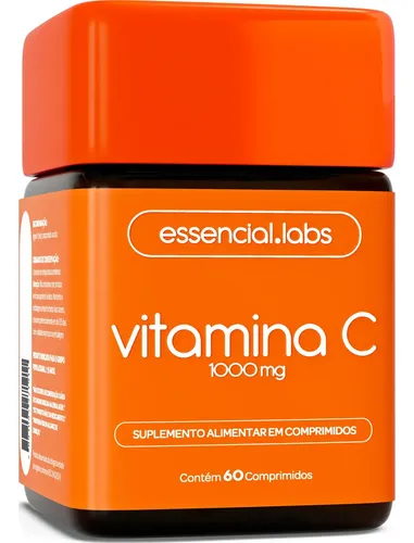 VITAMINA C 1000mg – Fórmula Concentrada e 100% PURA – 60 Doses