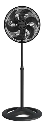 Ventilado De Coluna Turbo 6 Pás 40cm Preto Ventisol Diâmetro 40 Cm Frequência 80 Watts