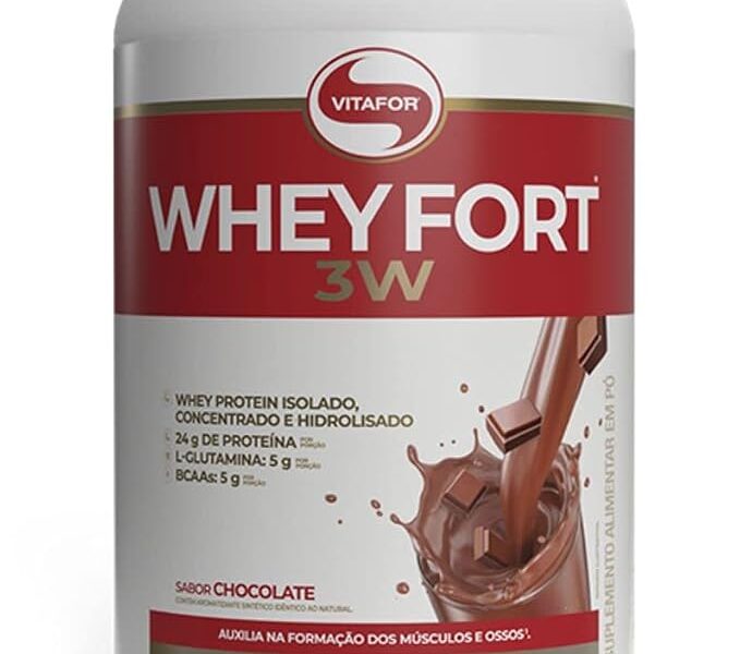 Vitafor – Whey Fort 3W – 900g – Chocolate
