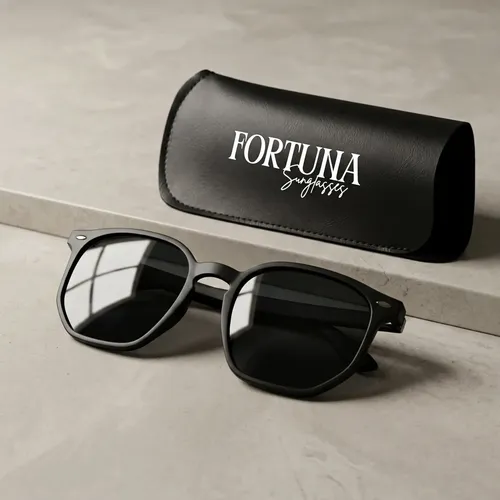 Óculos De Sol Hexagonal Masculino Premium Uv400 Flexivel