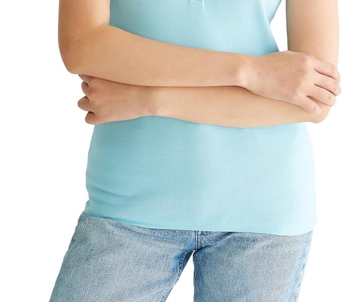 AEROPOSTALE Camisa polo feminina Aero Solid A87