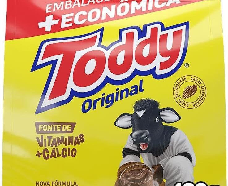 Achocolatado em Pó Original Toddy 480G + Econômica