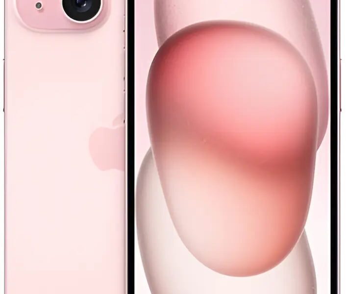Apple iPhone 15 128 GB Cor rosa