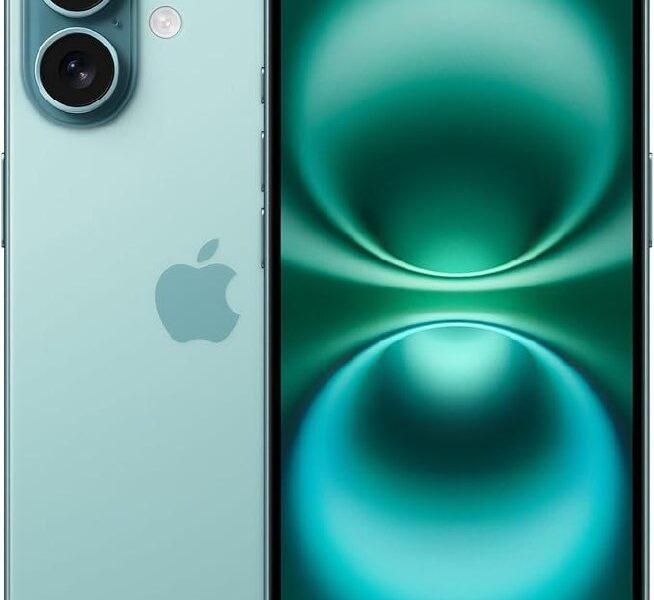 Apple iPhone 16 (256 GB) – Verde-acinzentado