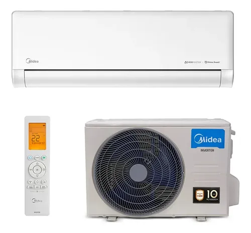 Ar Condicionado Split 9.000 Btus Inverter Ai Ecomaster Q/f M Cor Branco