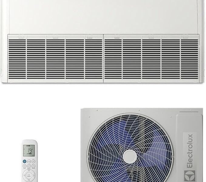 Ar-Condicionado Split Inverter Piso Teto 36000 BTUs Electrolux Efficient Só Frio DI36F/DE36F 220V