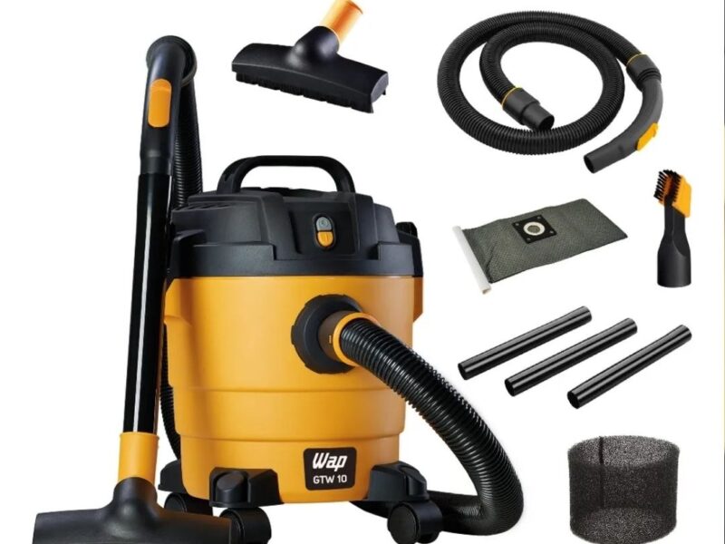 Aspirador de Pó e Água WAP GTW 10 1400W de Potência com Bocal de Sopro