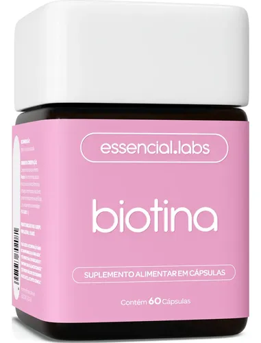 BIOTINA 45mcg – Fórmula Avançada para os Cabelos, Pele e Unhas – 60 doses