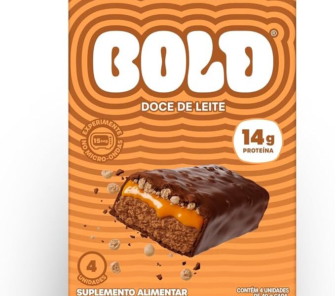 BOLD Doce de Leite 14g Kit com 4 Unidades