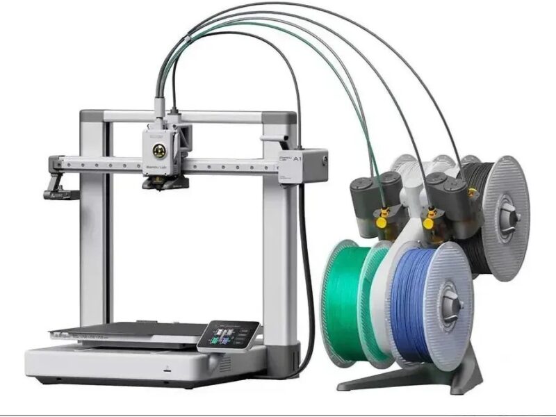 Bambu Lab Impressora 3d A1 Combo Com Ams cor Branco