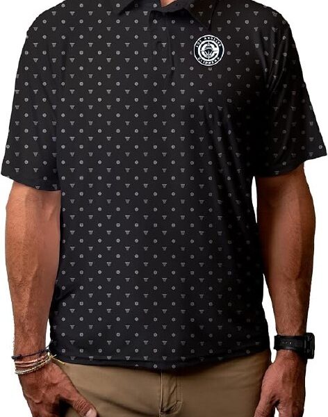 Blue 84 Camisa polo masculina de manga curta oficialmente licenciada pela NBA com estampa reforçada na Link por R$ 78,86