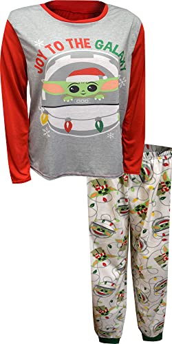 Briefly Stated Pijama feminino Star Wars Mandalorian Joy to the Galaxy Plus Size