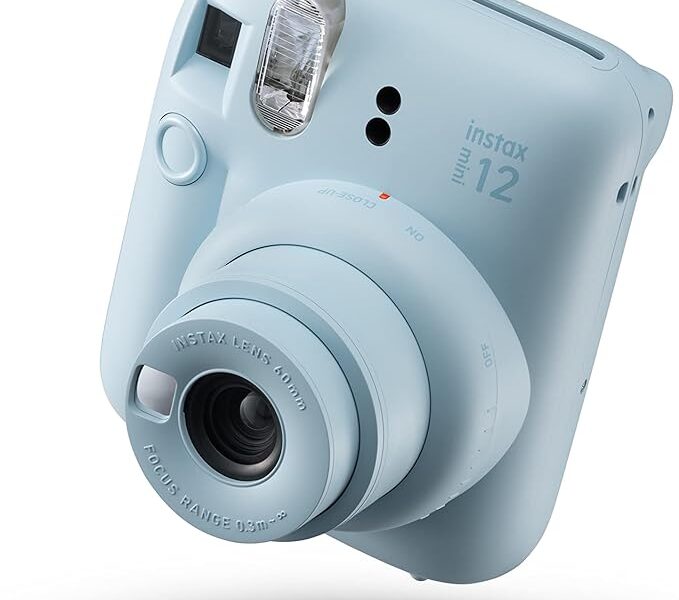 CAMERA INSTAX MINI 12 AZUL CANDY