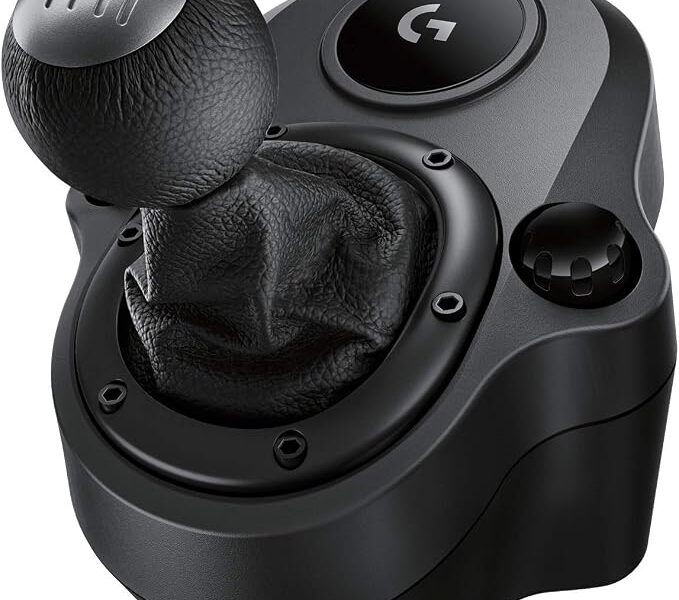 Câmbio Logitech G Driving Force – Compatível com Volantes Logitech G29, G920 e G923 para PS5, PS4, Xbox Series X|S, Xbox One e PC na Link por R$ 299,15