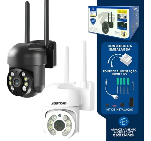Câmera De Segurança Dome Wifi Ptz 360° Ip66 Visão Colorida na Meli por R$ 97,05