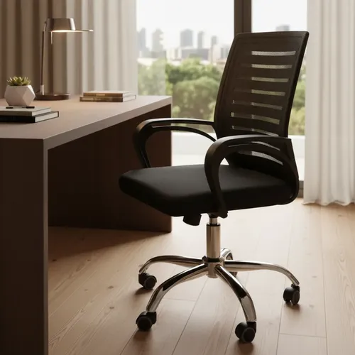 Cadeira Escritório Giratória Ergonômica Diretor Altura Ajust