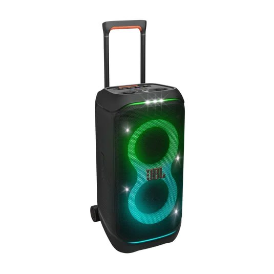 Caixa de Som JBL PartyBox Stage 320 Bluetooth Portátil Com Show de Luzes e Resistente a Respingos – 240W RMS Preta na Meli por R$ 1.967,00