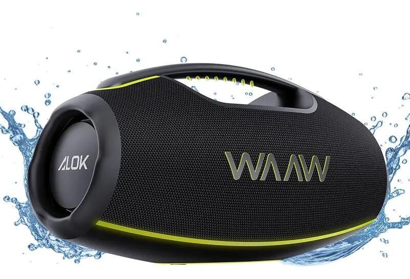 Caixa de Som Portátil Boombox Bluetooth WAAW by Alok Hyperboom 1000 A Prova D’Água 180W