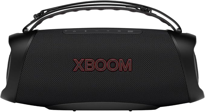 Caixa de som Bluetooth portátil LG XBOOM Durabilidade militar, à prova d’água (IP67) e 15 horas de bateria – XG8T