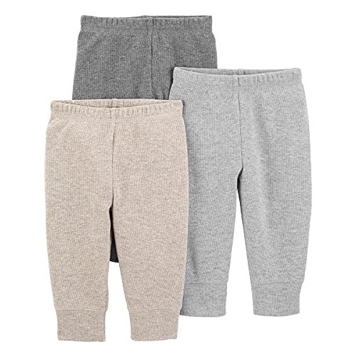 Calas Baby 3-pack Thermal Pants Simple Joys by Carter’sUnisex Bebê
