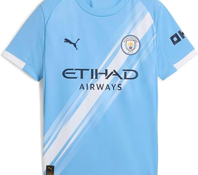 Camisa Puma Manchester City 25/26 Home Juvenil